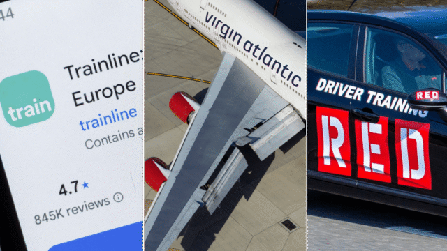 هيئة المنافسة البريطانية تفتح تحقيقاً مع Trainline وVirgin Atlantic ومدرسة Red لتعليم القيادة بشأن رسوم خفية